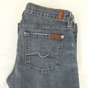 7 For All Mankind Jeans Size 28 Crop Dojo Stretch